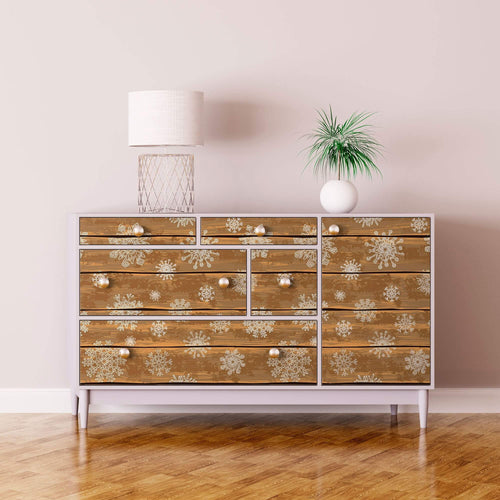 White Faux Themed Peel and Stick Removable Wallpaper 6229