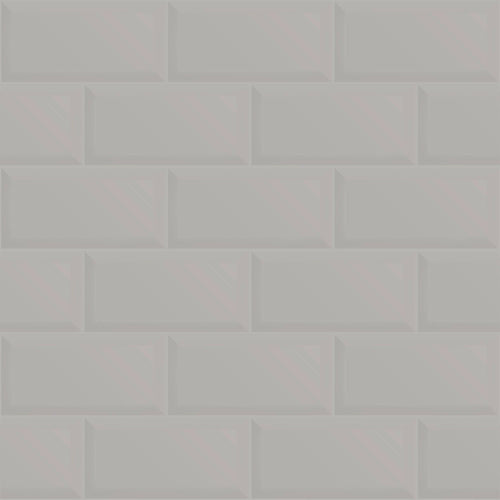 Grey Brick Tile Adhesive Peel and Stick Removable Wallpaper 620B