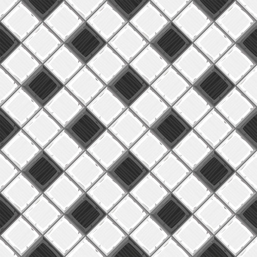 Charcoal Geometric Tile Adhesive Peel and Stick Removable Wallpaper 3914