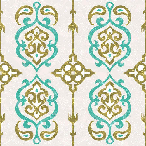 Cream Global Tile Adhesive Peel and Stick Removable Wallpaper 4681