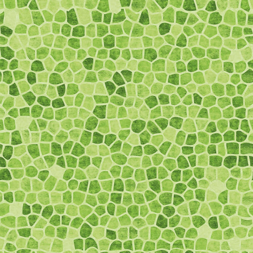 Green Mosaic Tile Adhesive Peel and Stick Removable Wallpaper 3545