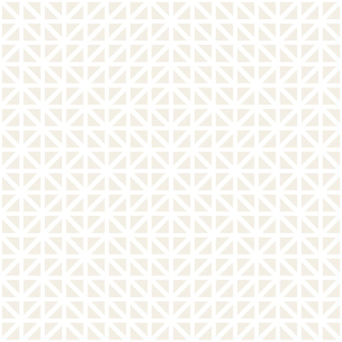 Beige Triangles Basic Peel and Stick Removable Wallpaper