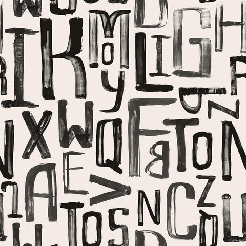 Black and White Art Deco Themed Peel and Stick Removable Wallpaper