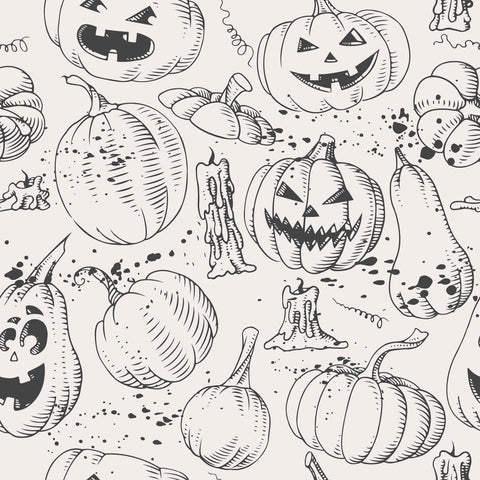 Black Motif Themed Peel and Stick Removable Wallpaper