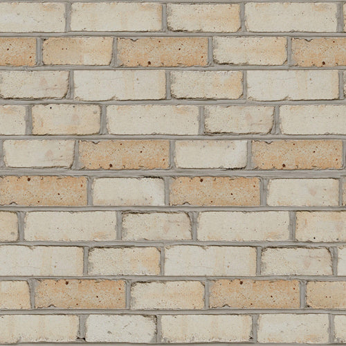 Beige Faux Brick Peel and Stick Removable Wallpaper