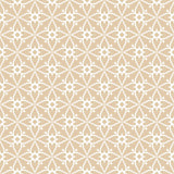 Beige and Gold Damask Basic Peel and Stick Removable Wallpaper