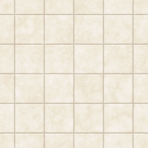 Beige Global Tile Adhesive Peel and Stick Removable Wallpaper