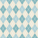 Blue and Tan Geometric Peel and Stick Removable Wallpaper