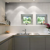 Beige Global Tile Adhesive Peel and Stick Removable Wallpaper