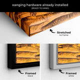 Beige Abstract Wall Art Canvas 0661