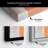 Beige Abstract Wall Art Canvas 9017