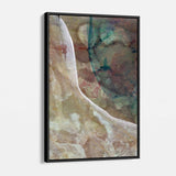 Beige Abstract Wall Art Canvas 8032