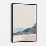 Beige Abstract Wall Art Canvas 7318