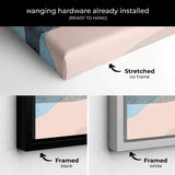 Beige Abstract Wall Art Canvas 7318