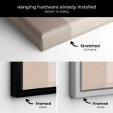 Beige Abstract Wall Art Canvas 1670