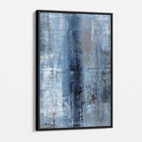 Blue Abstract Wall Art Canvas 7007