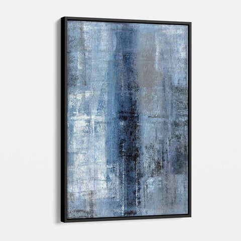 Blue Abstract Wall Art Canvas 7007