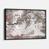Brown Abstract Wall Art Canvas 5472