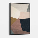 Brown Abstract Wall Art Canvas 7802