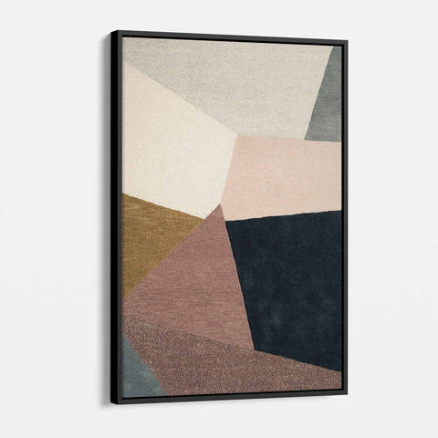 Brown Abstract Wall Art Canvas 7802