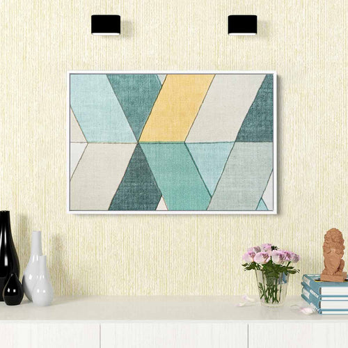 Green Abstract Wall Art Canvas 8494