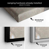 Grey Abstract Wall Art Canvas 5586