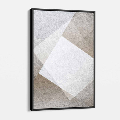 Grey Abstract Wall Art Canvas 4529