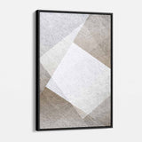 Grey Abstract Wall Art Canvas 4529