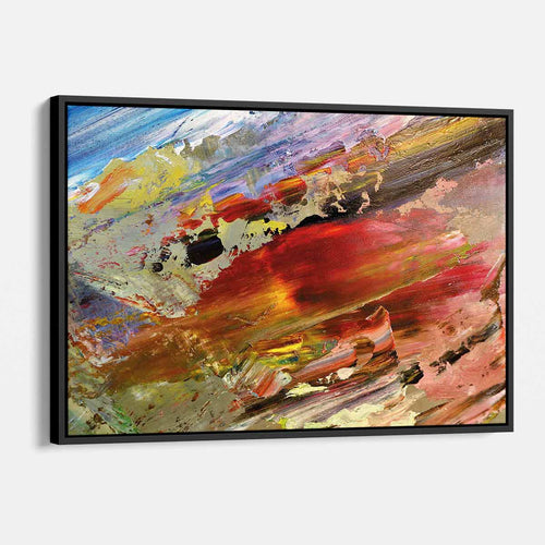 Multi Color Abstract Wall Art Canvas 2966