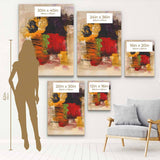Multi Color Abstract Wall Art Canvas 5609