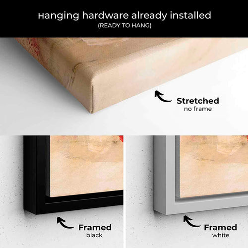 Multi Color Abstract Wall Art Canvas 5609