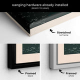 Orange Abstract Wall Art Canvas 9212