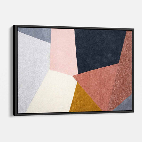 Orange Abstract Wall Art Canvas 6522