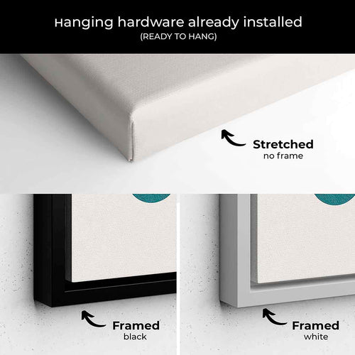 Orange Abstract Wall Art Canvas 2410