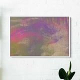 Purple Abstract Wall Art Canvas 3524