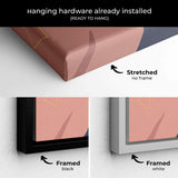 Brown Afro Woman Wall Art Canvas 7152