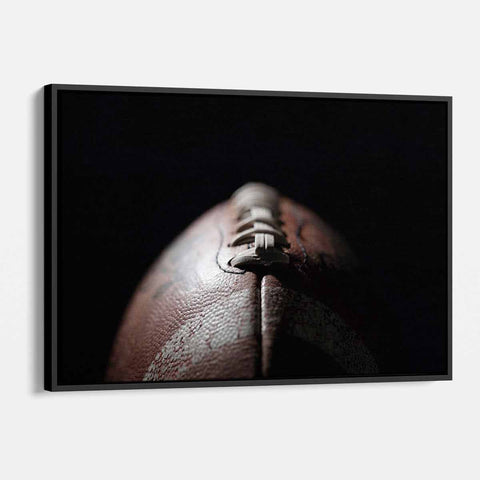 Black American Football Wall Art Canvas 6174