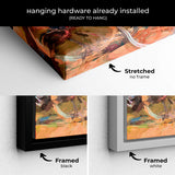 Multi Color Amsterdam Wall Art Canvas 4065