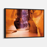 Brown Antelope Canyon Wall Art Canvas 9295