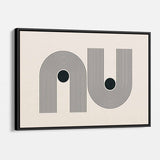 Black Arch Wall Art Canvas 2470