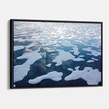 Blue Arctic Wall Art Canvas 0132