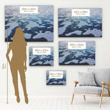 Blue Arctic Wall Art Canvas 0132