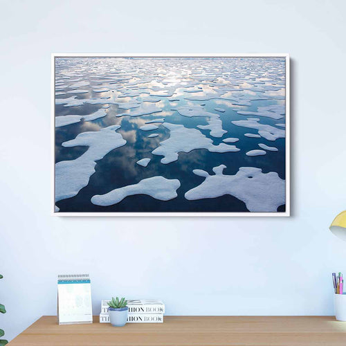 Blue Arctic Wall Art Canvas 0132