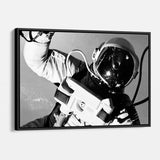 Grey Astronaut Wall Art Canvas 1736