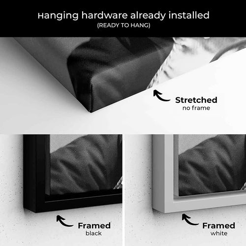 Grey Astronaut Wall Art Canvas 1736