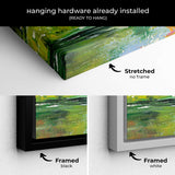 Multi Color Autumn River Wall Art Canvas 2590