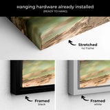 Orange Autumn Waterfall Wall Art Canvas 2100