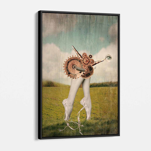 Green Ballet Wall Art Canvas 5685