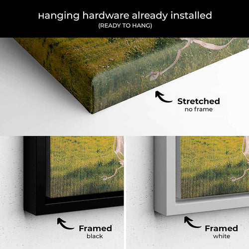 Green Ballet Wall Art Canvas 5685