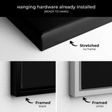 Black Basketball Wall Art Canvas 3649